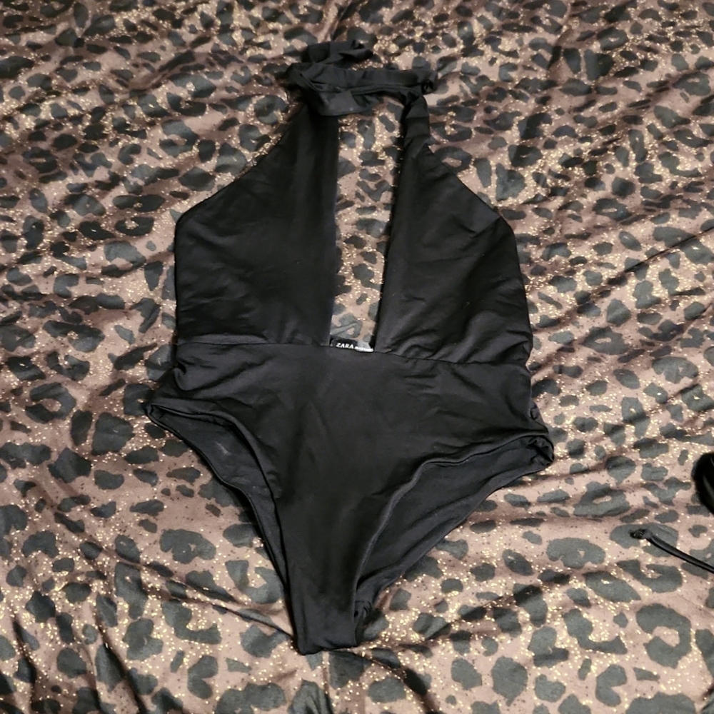 Zara halter bathing suit
